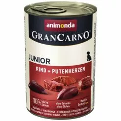 GranCarno® Hunde-Nassfutter »Junior«, Rind/Pute, 400 G