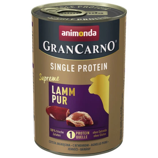 GranCarno® Hunde-Nassfutter »Single Protein«, Lamm, 400 G 3 GranCarno® Hunde-Nassfutter »Single Protein«, Lamm, 400 G