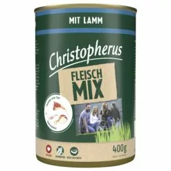 CHRISTOPHERUS Hunde-Nassfutter »Fleischmix«, Lamm, 400 G