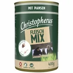 CHRISTOPHERUS Hunde-Nassfutter »Fleischmix«, Pansen, 400 G
