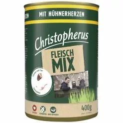 CHRISTOPHERUS Hunde-Nassfutter »Fleischmix«, Huhn, 400 G