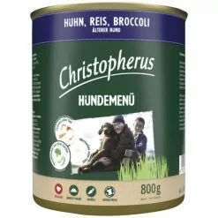 CHRISTOPHERUS Hunde-Nassfutter »Hundemenü«, Huhn, 800 G