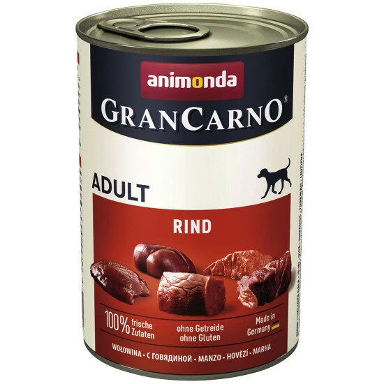 GranCarno® Hunde-Nassfutter »Adult«, Rind, 400 G 3 GranCarno® Hunde-Nassfutter »Adult«, Rind, 400 G