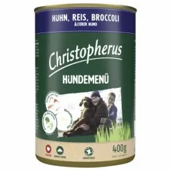 CHRISTOPHERUS Hunde-Nassfutter »Hundemenü«, Huhn, 400 G
