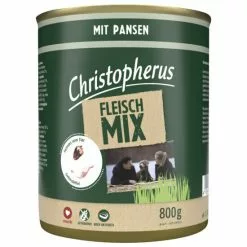 CHRISTOPHERUS Hunde-Nassfutter »Fleischmix«, Pansen, 800 G