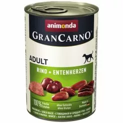 GranCarno® Hunde-Nassfutter »Adult«, Rind/Ente, 400 G