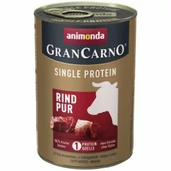 GranCarno® Hunde-Nassfutter »Single Protein«, Rind, 400 G