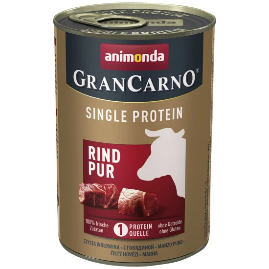 GranCarno® Hunde-Nassfutter »Single Protein«, Rind, 400 G 3 GranCarno® Hunde-Nassfutter »Single Protein«, Rind, 400 G
