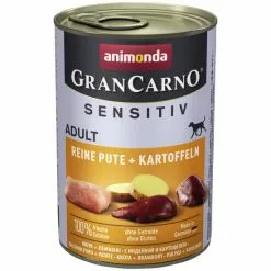GranCarno® Hunde-Nassfutter »Sensitive«, Pute/Kartoffel, 400 G