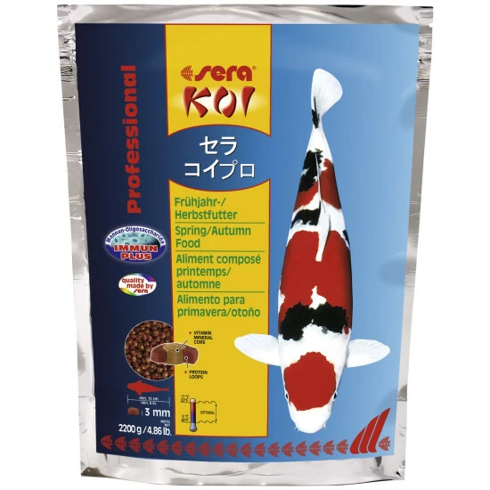 Sera Teichfischfutter »Koi Professional Frühjahr-/Herbstfutter«, Pond, (2200 G) 3 Sera Teichfischfutter »Koi Professional Frühjahr-/Herbstfutter«, Pond, (2200 G)