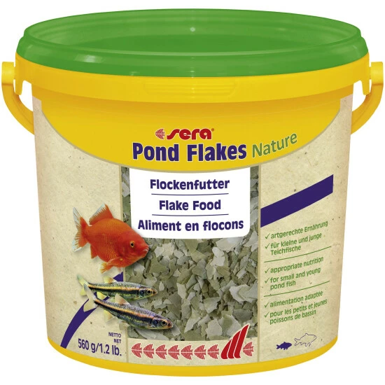 Sera Teichfischfutter »Pond Flakes Nature«, Pond, 3800 Ml (560g) 3 Sera Teichfischfutter »Pond Flakes Nature«, Pond, 3800 Ml (560g)