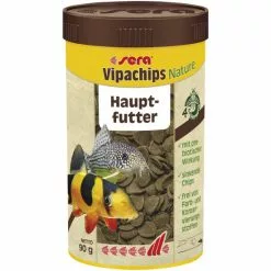 Sera Zierfischfutter »Vipachips Nature«, Aqua, 250 Ml (90g )