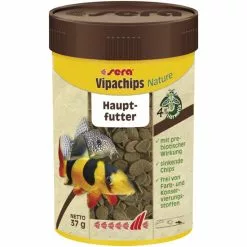 Sera Zierfischfutter »Vipachips Nature«, Aqua, 100 Ml (37g )