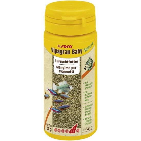 Sera Aufzuchtfutter »Vipagran Baby Nature«, Aqua, 50 Ml (24g) 3 Sera Aufzuchtfutter »Vipagran Baby Nature«, Aqua, 50 Ml (24g)