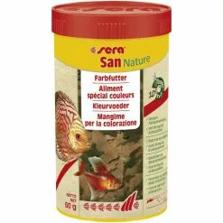 Sera Fisch-Farbfutter »San Nature«, Aqua, 250ml