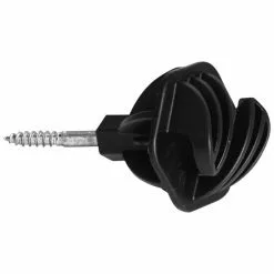 Seilisolator, Für Weidezaun, Kunststoff / Eisen Verzinkt