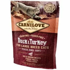 Katzentrockenfutter »Carnilove Cat«, Ente/Truthahn, 0,4 Kg