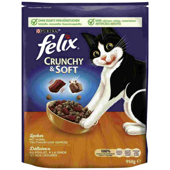 FELIX Katzentrockenfutter, 0,95 Kg 3 FELIX Katzentrockenfutter, 0,95 Kg