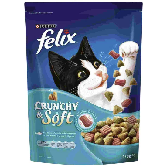 FELIX Katzentrockenfutter, 0,95 Kg 3 FELIX Katzentrockenfutter, 0,95 Kg