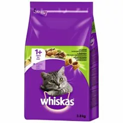 Katzentrockenfutter »Whiskas«, Lamm, 3 Beutel