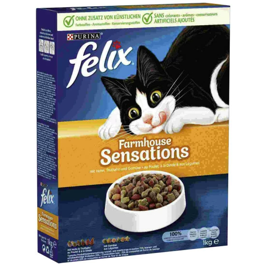 FELIX Katzentrockenfutter, 1 Kg 3 FELIX Katzentrockenfutter, 1 Kg