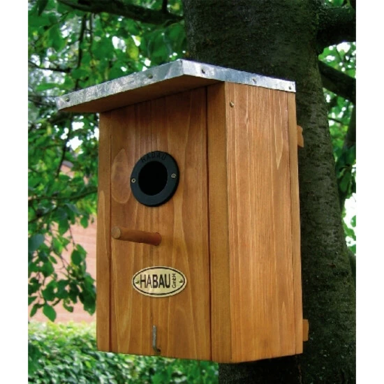 Nistkasten »Habau 2975«, Für Vögel, Tannenholz, Braun 7 Nistkasten »Habau 2975«, Für Vögel, Tannenholz, Braun – Bild 5