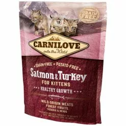 Katzentrockenfutter »Carnilove Cat«, Lachs/Truthahn, 0,4 Kg