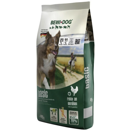 BEWI DOG® Hundetrockenfutter, 0,8 Kg, Geflügel/Hering 3 BEWI DOG® Hundetrockenfutter, 0,8 Kg, Geflügel/Hering