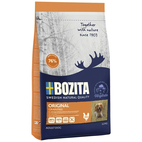 BOZITA Hundetrockenfutter »Naturals«, 3,2 Kg, Huhn 3 BOZITA Hundetrockenfutter »Naturals«, 3,2 Kg, Huhn
