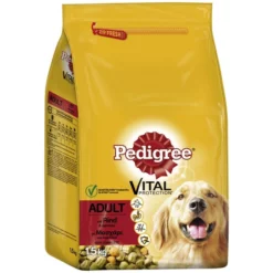 PEDIGREE Hundetrockenfutter, 1,5 Kg, Rind/Gemüse