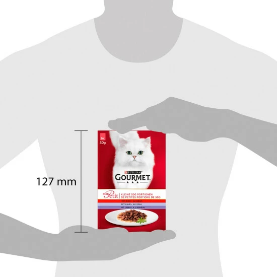 Katzen-Nassfutter, 8 Stück, Je 6x50 G 4 Katzen-Nassfutter, 8 Stück, Je 6x50 G – Bild 2