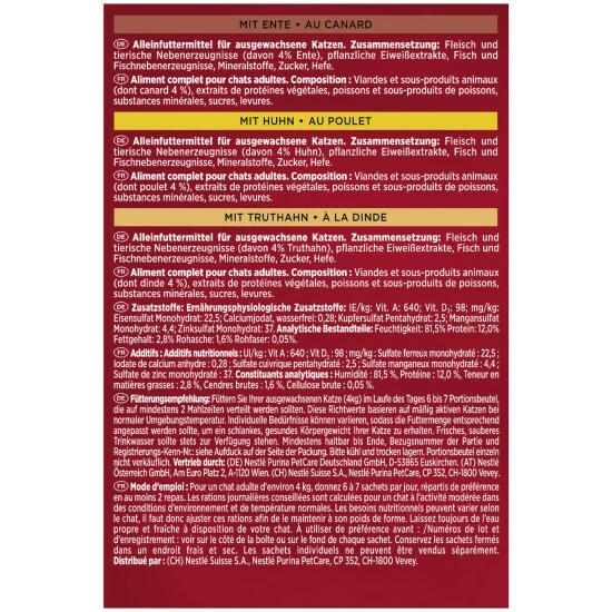 Katzen-Nassfutter, 8 Stück, Je 6x50 G 6 Katzen-Nassfutter, 8 Stück, Je 6x50 G – Bild 4