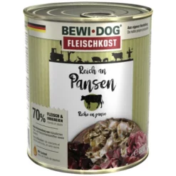 BEWI DOG® Hunde-Nassfutter, 800 G, Pansen