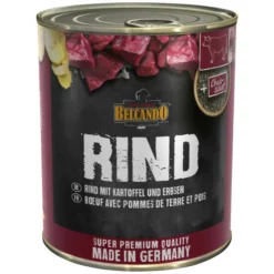 BELCANDO® Hunde-Nassfutter, 800 G, Rind
