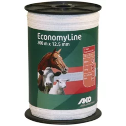 AKO Weidezaun Weidezaunband »EconomyLine«, Länge: 20000 Cm, Weiß