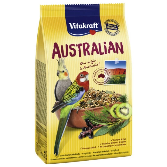 VITAKRAFT Wellensittichfutter, 750 G Kg 3 VITAKRAFT Wellensittichfutter, 750 G Kg