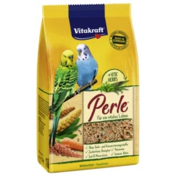 VITAKRAFT Wellensittichfutter, 1kg, Getreide/Saaten, Für Wellensittiche