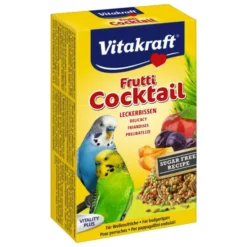 VITAKRAFT Wellensittichfutter, 200 G Kg, Getreide/Saaten/Früchte, Für Wellensittiche