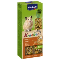 VITAKRAFT Hamsterfutter, 224 G, Honig/dinkel