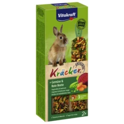 VITAKRAFT Zwergkaninchenfutter, 224 G, Rote Beete