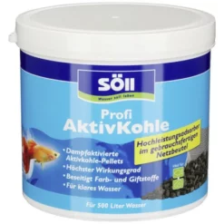 SÖLL Aktivkohle »Profi«, 500 Ml, Steinkohle