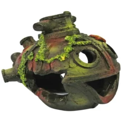 Orbit Aquariendekoration, Mini U-Boot, Polyresin, Grün