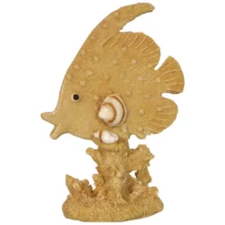 Orbit Aquariendekoration, Fisch, Polyresin, Beige