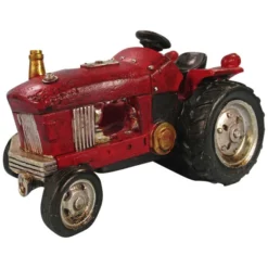 Orbit Aquariendekoration, Traktor, Polyresin, Rot