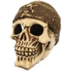 Orbit Aquariendekoration, Totenkopf Mit Mütze, Polyresin, Beige|braun -Günstiges Tierbedarf Geschäft unnamed file 12355