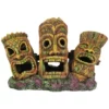 Orbit Aquariendekoration, Tiki-Kopf, 3er, Polyresin, Orange|grün -Günstiges Tierbedarf Geschäft unnamed file 12357