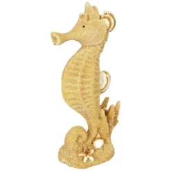 Orbit Aquariendekoration, Seepferdchen, Polyresin, Beige