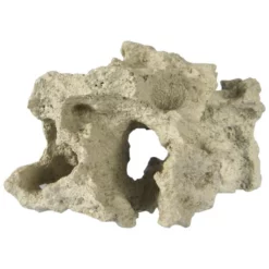 Orbit Aquariendekoration, Sansibar Kunstfels, Small, Polyresin, Weiß