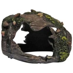 Orbit Aquariendekoration, Fass, Polyresin, Braun|schwarz