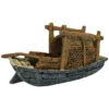 Orbit Aquariendekoration, Bambus-Boot 15 Cm, Polyresin, Beige|blau -Günstiges Tierbedarf Geschäft unnamed file 12397